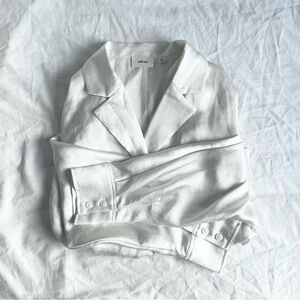 Aritzia wilfred cream freeform shirt Women's Blazer